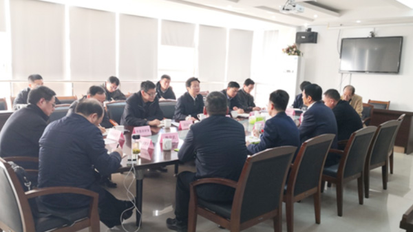 市委书记潘朝晖一行光临公司调研领导工作